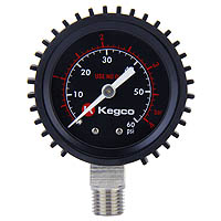 Kegco Low Pressure Replacement Gauge