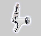 Chrome Beer Faucet w/ Stainless Steel Lever