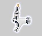 Chrome Beer Faucet with Brass Lever