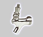 Stainless Steel Beer Faucet w/ SS Lever