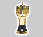 CT902-3BR Zeus Ceramic 3-Faucet Draft Beer Tower - Black w/ Brass Finish