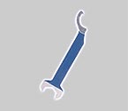 Faucet & Hex Nut Wrench
