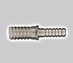 Stainless Steel Splicer for 3/16 Inch x 5/16 Inch I.D. Vinyl Tubing