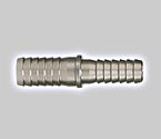 Stainless Steel Splicer for 1/4 Inch x 5/16 Inch I.D. Vinyl Tubing