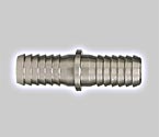 Stainless Steel Splicer for 3/8 Inch x 3/8 Inch I.D. Vinyl Tubing