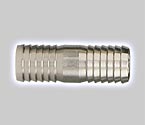 Stainless Steel Splicer for 1/2 Inch x 1/2 Inch I.D. Vinyl Tubing
