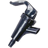 Picnic Pump Squeeze Faucet with Hose Barb