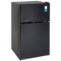 3.1 Cu. Ft. Two Door Counterhigh Refrigerator - Black