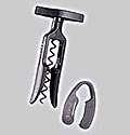 Screwpull Classic Table Model & Foilcutter Gift Set - Frosted Black Color