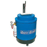 Super Cooler Keg Beer Dispenser - Assembly with Dolly - Blue