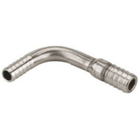 Stainless Steel Elbow Fitting 1/4 Inch x 5/16 Inch I.D. Tubing