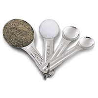 Stainless Steel Measuring Spoons (Set of 4)