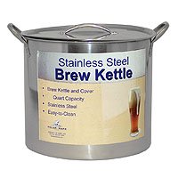 16 Qt. Economy Stainless Steel Brew Kettle