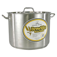 40 Qt. BrewRite Stainless Steel Brew Kettle