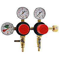 2-Product Dual Pressure Kegerator Co2 Regulator