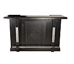 Photo of Harley-Davidson� Bar & Shield Flames Bar - Vintage Black/Pewter Accents
