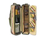 Picnic at Ascot Santa Barbara Sunset Wine Carrier
