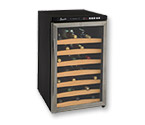 Avanti WC400SS 40-Bottle Digital Wine Cooler with Reversible Double-Paned Glass Door