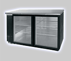 Beverage-Air BB58G 23.7 cf Back Bar Refrigerator with Glass Doors