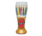 Birthday Beer Pilsner Glass by Lolita Gotta Love Beer Collection