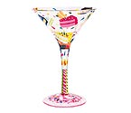 Birthday Cake Martini Glass by Lolita Love my Martini