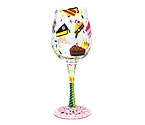 Lolita Love My Wine Collection 5 O'Clock Wine Glass