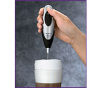 BonJour Primo Latte Milk Frother with Stand in Black