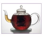 BonJour C�leste 34-oz. Glass Teapot Set w/ Creamer & Sugar, Glass Infuser