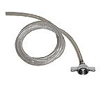 5 Feet of 3/16 Inch I.d. Beer Line Assembly with Wingnut