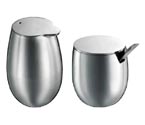 Bodum K1305-16 Columbia Chrome Sugar & Creamer Set