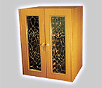 Vinotemp Bonaparte 230 Wine Cellar - Two Glass Doors - 160 Bottle Count