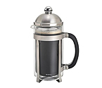 BonJour Maximus French Press with Brushed Stainless Steel Lid and Frame
