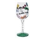 Bunco Wine Glass by Lolita Love My Wine Stemware Collection