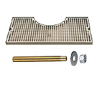 BVL-120LDCH - Stainless Steel Zeus Tower Surface Mount Drip Tray