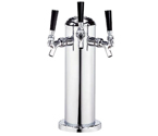 Stainless Steel Triple Faucet