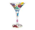 Celebrate Martini Glass by Lolita Love My Martini Collection
