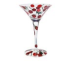 Cherry Bomb Martini Glass by Lolita Love My Martini Collection