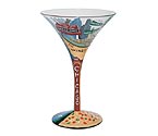Chicago-tini Martini Glass by Lolita Love My Martini Collection
