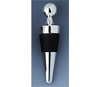 Conical Bottle Stopper - Silver Plated