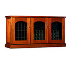 Le Cache Contemporary Credenza - 115 -Bottle Wine Cellar - Provincial Finish