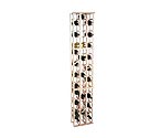 Country Pine Individual 63 Bottle Wine Rack
