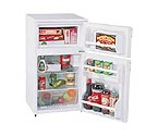 Summit CP36 White 2.9 c.f. Two Door Refrigerator Freezer