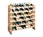 Photo of Country Pine Scallop Wine Rack Kit for 18 Bottles