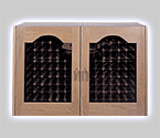 Vinotemp Credenza 296FTG 224 Bottle Wine Cellar - Furniture Trim Glass Doors