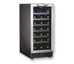 Danby DWC1534BLS 34-Bottle Built-in Wine Cooler with Stainless Steel Door Trim