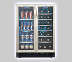 Photo of Danby DBC2760BLS 27-Bottle, 60-Can Dual Zone Beverage Center