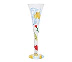 Do Not Disturb Champagne Flute Glass by Lolita Champagne Moments Collection