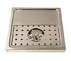 DP-1604- Stainless Steel Rinser Drain Drip Tray - 15 3/4
