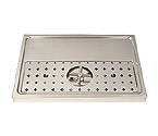 DP-1605 - Stainless Steel Rinser Drain Drip Tray - 19 1/4