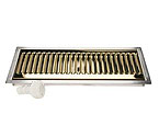 DP-220DSSPVD - Flush Mount Stainless Steel/PVD Brass with Drain